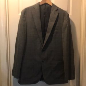 NWOT sport coat by Jos A Bank. Beautiful grey, blue 40 reg